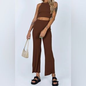 Princess Polly Marnie Set in Chocolate